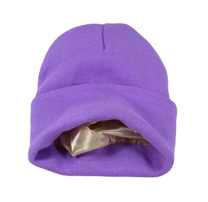 Satynowa Czapka Zimowa Snowy™